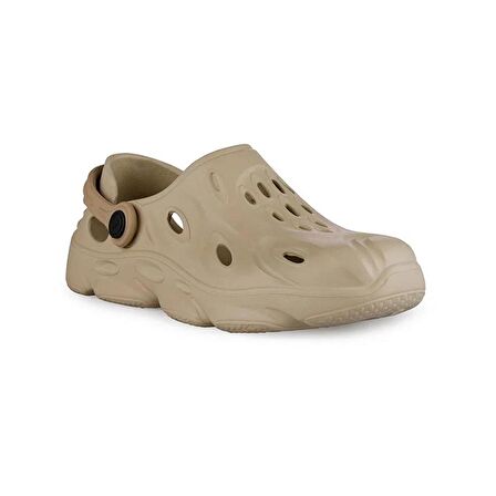 Vaneda Hybrid 5512 Kadın Eva Sandalet Terlik Sahra Bej