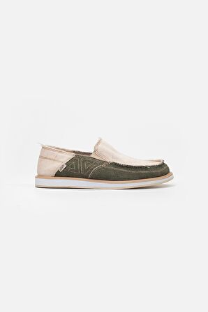 1331 VANEDA LINEN ESPADRIL KETEN ERKEK AYAKKABI BEJ/HAKI 