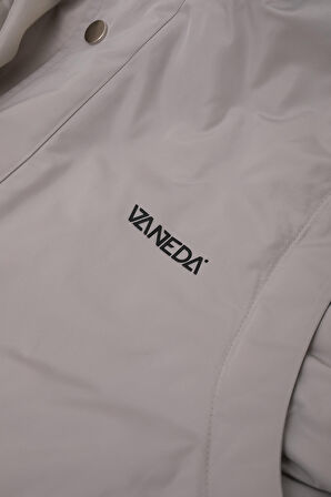 OVERSIZED CEPLI INCE CEKET ERKEK GRI 