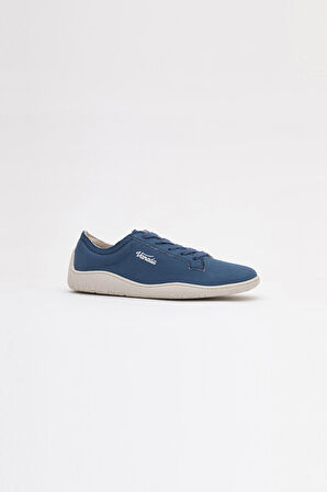 1383 V-BAREFOOT COMFORT KETEN ERKEK AYAKKABI INDIGO MAVI 