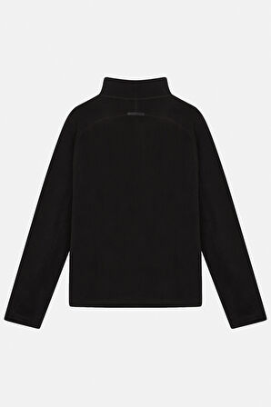 Urbanwild Polar Yarım Fermuarlı Siyah  