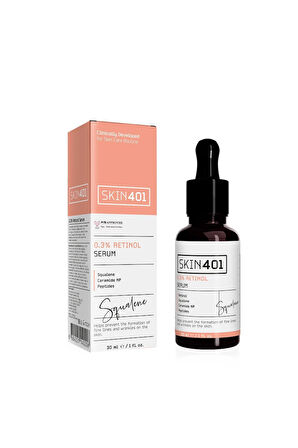 Skin401 0.3% Retinol Pürüzsüzleştirici Ve Yenileyici Serum 30ml