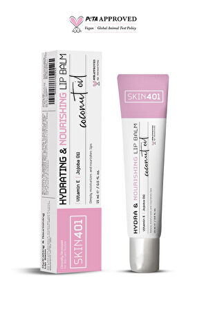 Skin401 Nemlendirici ve Besleyici Dudak Balmı 15ml