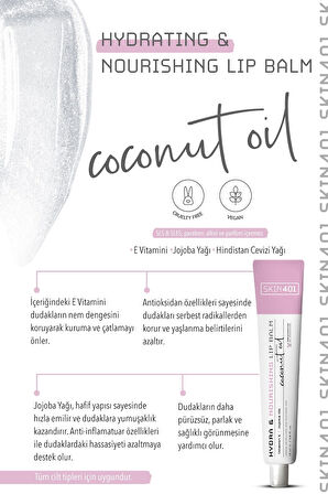Skin401 Nemlendirici ve Besleyici Dudak Balmı 15ml