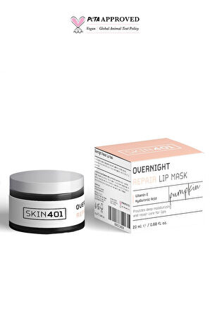 Skin401 Onarıcı Gece Dudak Bakım Maskesi 20ml (LİP SLEEPİNG MASK)