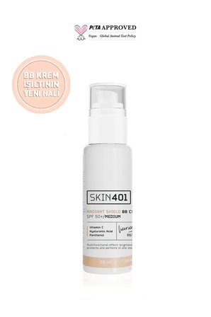 Skin401 Multi-Fonksiyonel Aydınlatıcı BB Krem SPF 50+ Orta Cilt Tonu 50ml (Medium Tone)