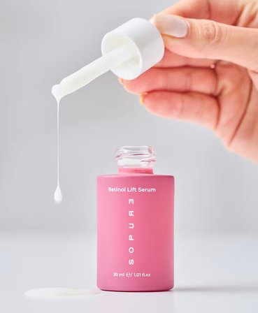 Retinol Lift Serum-Kırışıklık Karşıtı %0.3 Retinol ve Peptit İçeren, Leke ve Yaşlanma Karşıtı Gece Bakım Serumu-30 ML