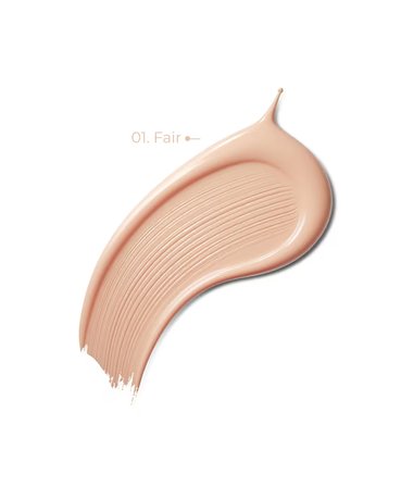 BB Serum 01 Fair Cilt Tonu Eşitleyici Hafif Kapatıcı, Pembe Alt Tonlu, Beyaz Tenlere Uygun Nemli Bitişli Açık Ton BB Serum-30 ML