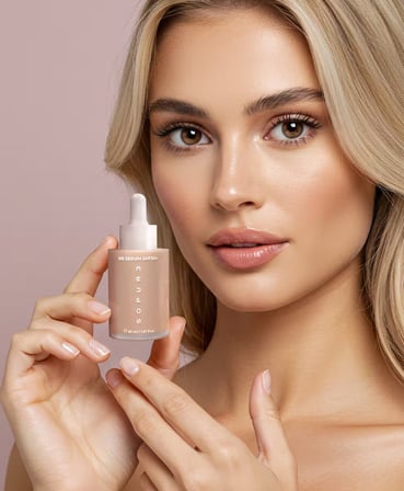 BB Serum 01 Fair Cilt Tonu Eşitleyici Hafif Kapatıcı, Pembe Alt Tonlu, Beyaz Tenlere Uygun Nemli Bitişli Açık Ton BB Serum-30 ML
