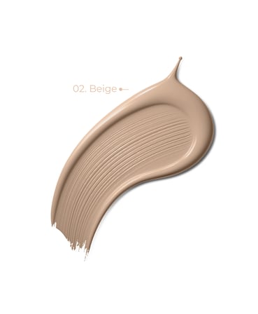 BB Serum 02 Beige Cilt Tonu Eşitleyici, Hafif Kapatıcı, Nötr Alt Tonlu, Buğday Tenlere Uygun, Nemli Bitişli Orta Ton BB Serum-30 ML