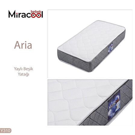 Aria Yaylı Bebek Beşik Yatağı 60x120cm Yaylı Yatak