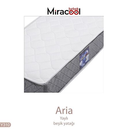 Aria Yaylı Bebek Beşik Yatağı 60x120cm Yaylı Yatak