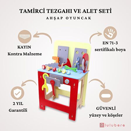 AHŞAP OYUNCAK TAMİR TEZGAHI