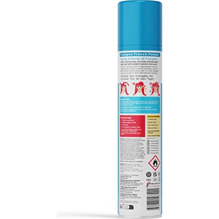 Pumpoo Dry Shampoo - French Powder 200 ml