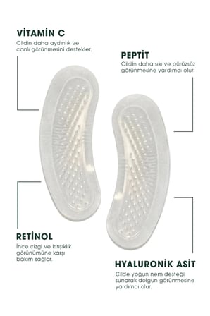 Advanced Retinol Microcone Patch :İnce Çizgi Karşıtı Mikroiğneli Yüz ve Göz Altı Onarıcı Bakım Bandı