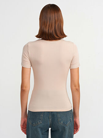 30747 DİLVİN KISA KOLLU T-SHIRT