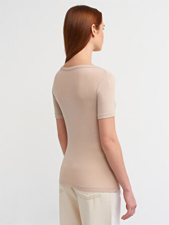 30903 DİLVİN KISA KOLLU T-SHIRT