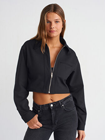60748 DİLVİN CROP CEKET