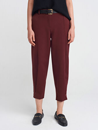 71590 DİLVİN KEMERLİ CROP PANTOLON