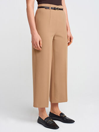 71616 DİLVİN KEMERLİ CULETTO PANTOLON