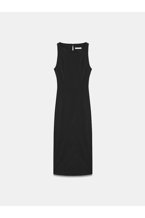 91099 Extra Slim Fit Midi Elbise