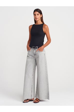 21048 Halter Yaka Top-Lacivert