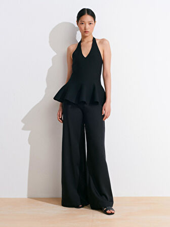 72145 DİLVİN DÖKÜMLÜ PALAZZO PANTOLON