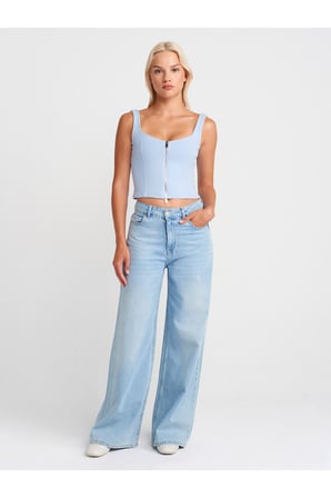 31978 Fermuarlı Top-Siyah