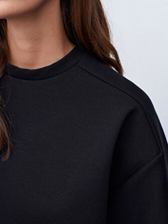 31975 DİLVİN KISA KOLLU OVERSİZE TSHIRT