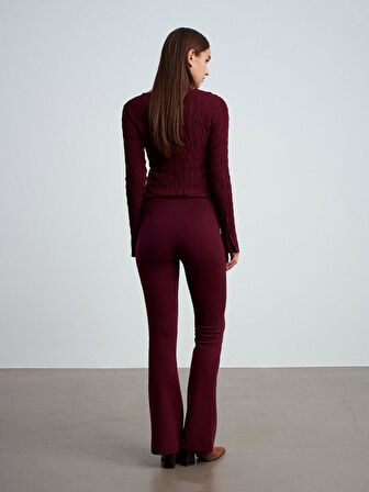 71891 DİLVİN DİKİŞ DTYL. İNTERLOK PANTOLON