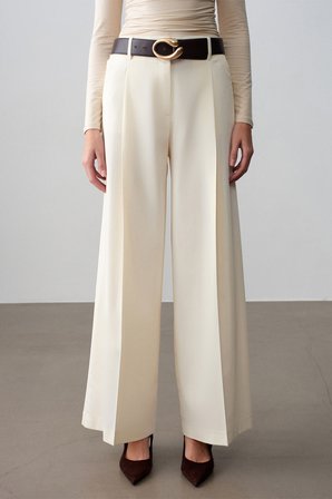 72657 DİLVİN PANTOLON PİLELİ CEPLİ