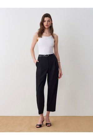 21178 Fitilli Basic Top-Beyaz