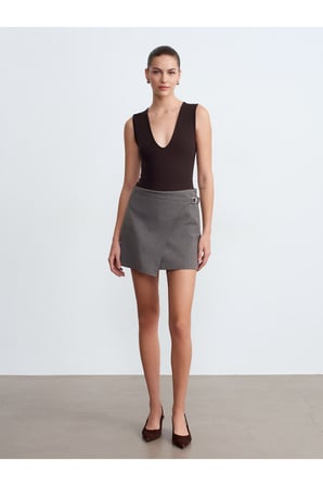 32835 V Yaka Bodysuit
