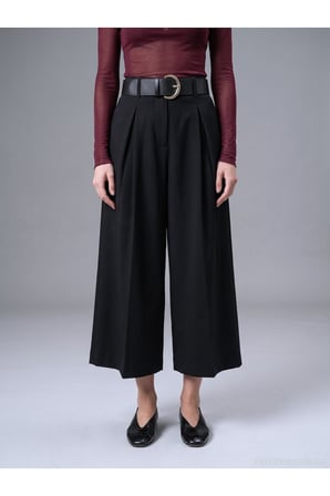 72796 Kemerli Culotte Pantolon