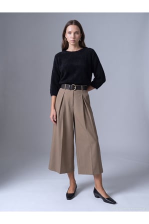72796 Kemerli Culotte Pantolon