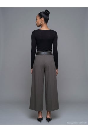 72796 Kemerli Culotte Pantolon