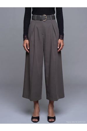 72796 Kemerli Culotte Pantolon