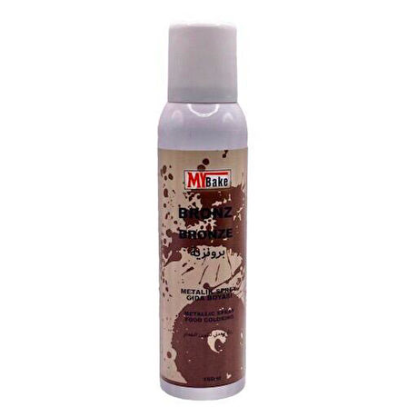 MY BAKE METALİK BRONZ SPREY BOYA 250 ML