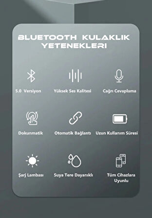 TT_SW23 Pods2 Dokunmatik Kablosuz Bluetooth Kulak içi Kulaklık