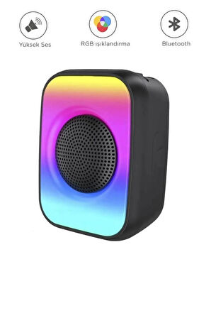 Greatnice GTS-1867 RGB Bluetooth Hoparlör FM/TF Kart /USB