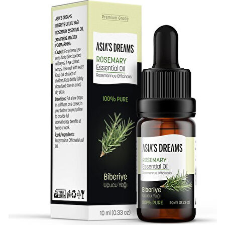 Asia's Dreams Biberiye Yağı 10 Ml