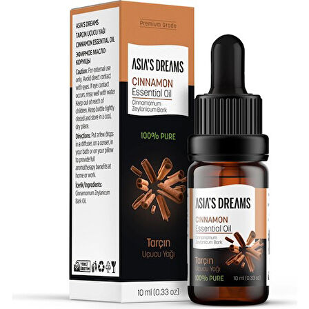 Asia's Dreams Tarçın Yağı 10 Ml