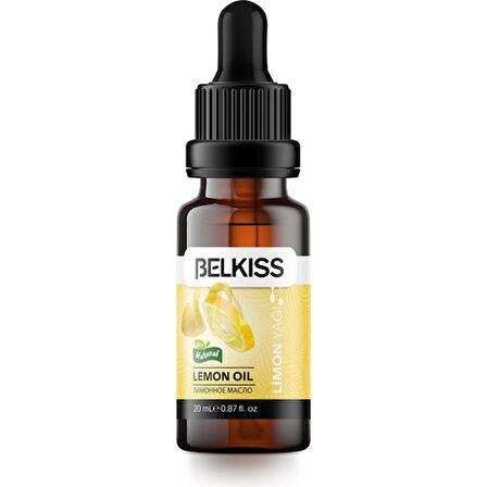 Belkıss Limon Kabuğu Yağı 20 Ml