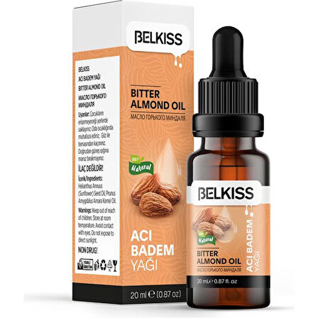 Belkıss Acı Badem Yağı 20 Ml