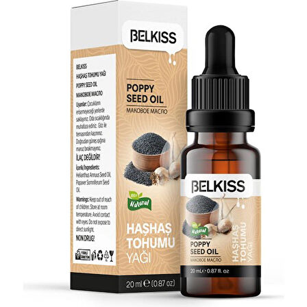 Belkıss Haşhaş Yağı 20 Ml