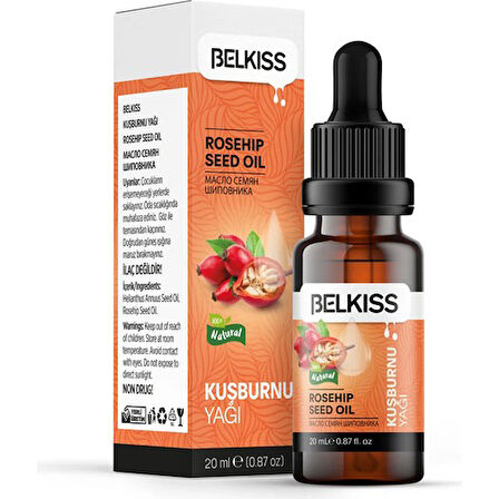 Belkıss Kuşburnu Çekirdeği Yağı 20 Ml