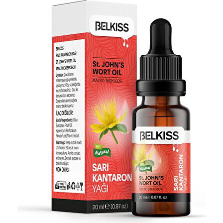 Belkıss Sarı Kantaron Yağı 20 Ml