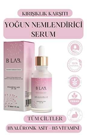 Hyalüronik Asit Yoğun Nemlendirici Serum (HYALÜRONİK ASİT 2% B5 VİTAMİN)