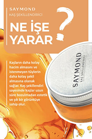 Kaş Şekillendirici & Kaş Sabitleyici Wax 50 ml