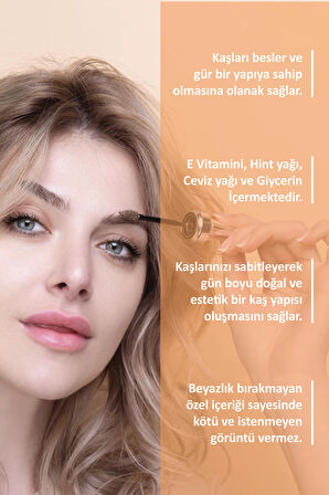 Kaş Şekillendirici & Kaş Sabitleyici Wax 50 ml